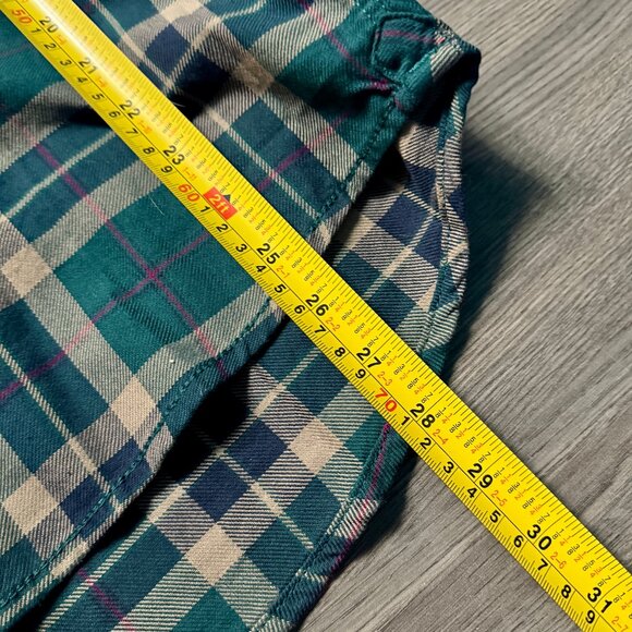 *NEW Vans Men's Box Flannel Classic Long Sleeve Shirt - Blue/Brown Plaid - Picture 7 of 7